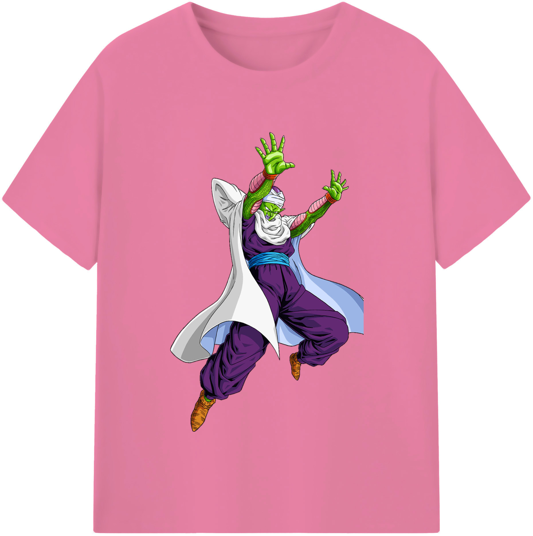 （画像用） ドラゴンボール ピッコロ DRAGON BALL Piccolo 綿100％半袖Tシャツ（フロントプリント）